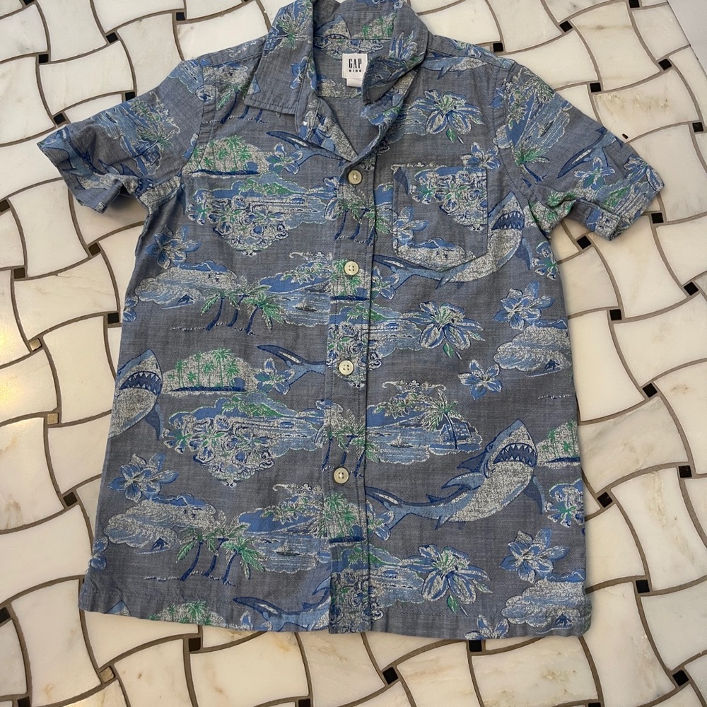 GAP Boys Aloha Shirt